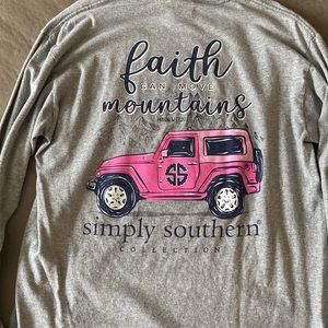 Simply Southern Long Sleeve Jeep Shirt